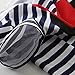 LittleSpring Little Girls' Skirt Set Striped Cartoon Size 12M Red