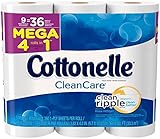 Cottonelle Clean Care Mega Roll Bath Tissue, 9 Count