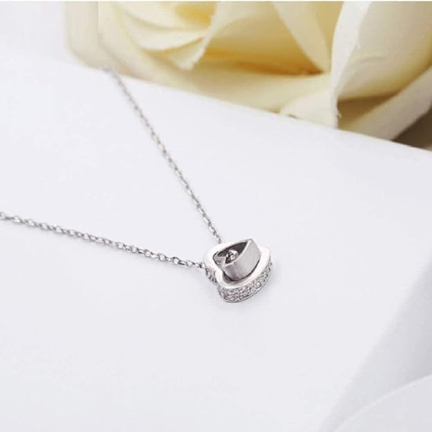 LKLFC Necklace for Women Men Necklace Chain Necklace Heart Pendant and
