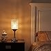 POPILION Superior Quality Noble Elegant Crystal Table Lamp,Inlaid Round Crystal