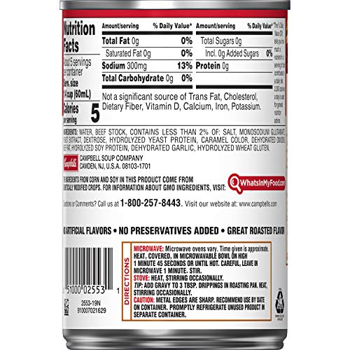 Campbell's Gravy,Â Au Jus, 10.5 oz. Can (Pack of 24)