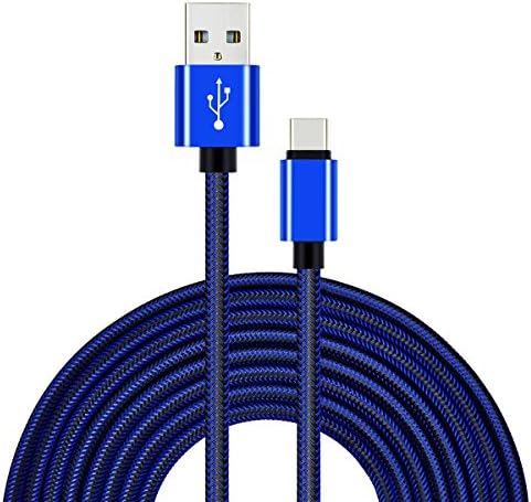 Type C Charging Cable, VICOX 10Ft Heavy Duty Braided Reversible USB C Fast Charger Data Cable for Galaxy Note 8 S8 S8+, LG G5 G6 V20, Nexus 5X 6P, Oneplus 3 5, HTC U11, ZTE ZMAX Pro AXON 7