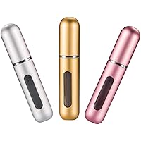 HINNASWA Portable Mini Refillable Perfume Empty Spray Bottle Atomizer Bottom Refill Pump Case for Traveling and Outgoing…