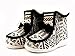 Dearfoams Women's Scuff Slipper,Black,Medium/7-8 M US