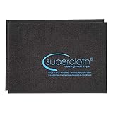 Supercloth - World Famous Household Cleaning Cloth, Streak Free Glass Cleaner & Dusting Cloth. Perfect for Home, Office, Car or Truck - Full Size, 2 Pack (5pk, 10pk Also Available)