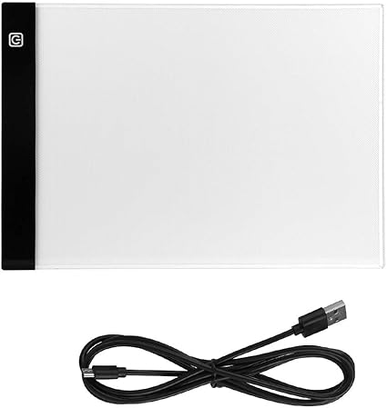 plantilla de arte led a4 tablero de luz