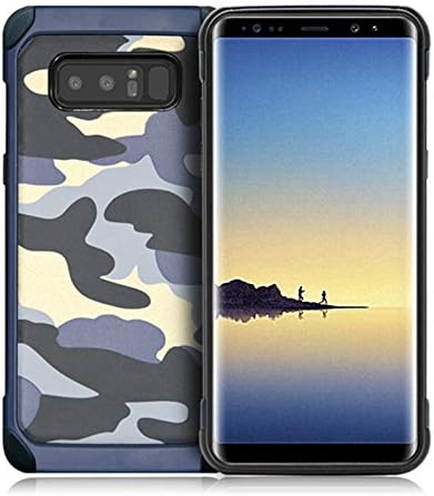 Galaxy Note 8 Camo Case, 2 in1 Army Camo Camouflage Pattern Impact Armor Anti-knock Protective Back Cover Case for Samsung Galaxy Note8