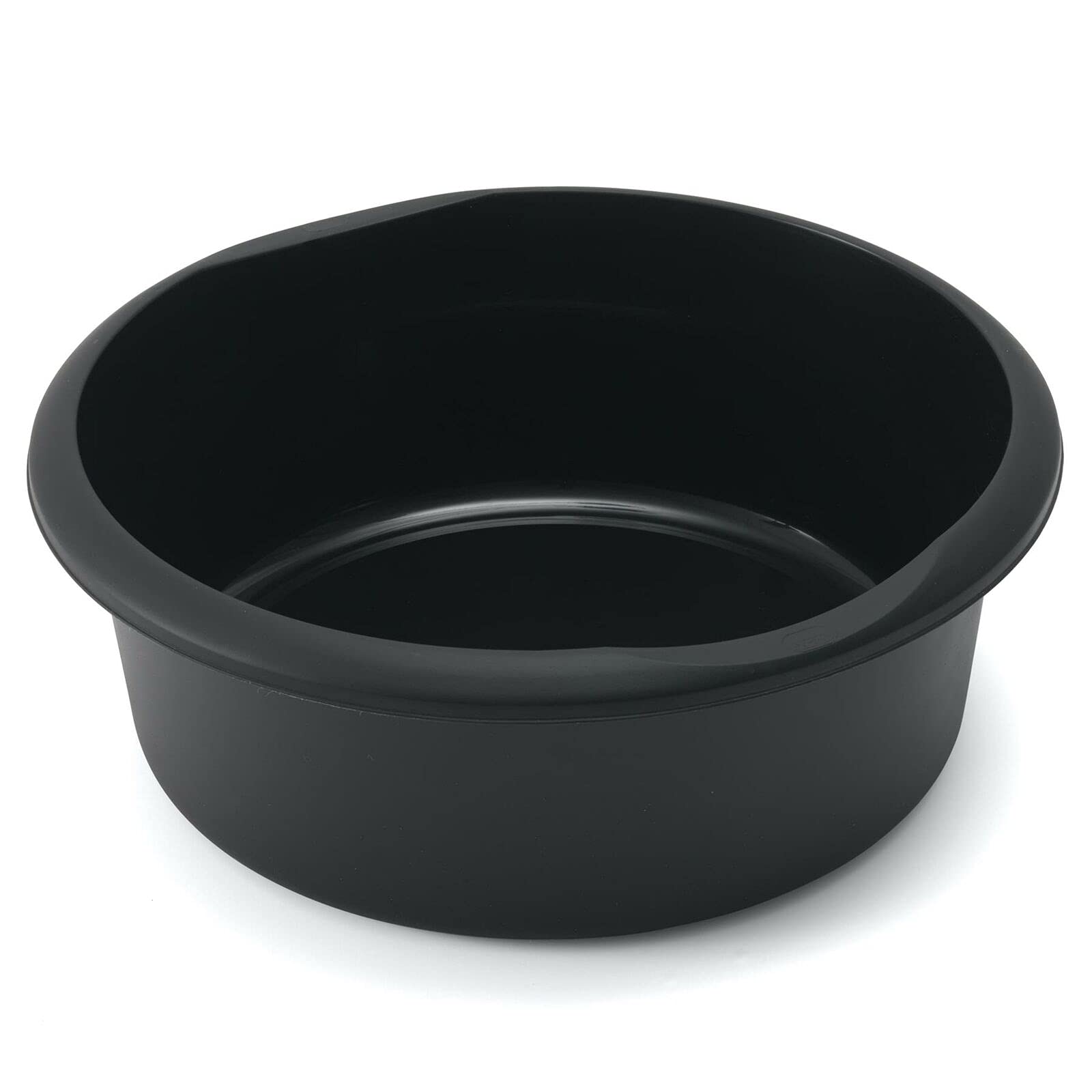Addis Round Washing Up Bowl 7.7L Capacity in Midnight Black.