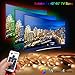 LED Strips Lights, 2.0M/6.56ft USB TV Backlights with 16 Colors and 4 Modes for 40-60 inch HDTV/PC Monitor, SMD 5050 Bias Lighting with 17-Key Remote Control (4X0.5M)