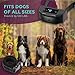 ELZU.US [Newest 2019 Upgraded] Bark Collar w/Upgraded Smart Chip - Best Dog Anti-Barking Collar, Beep/Shock Mode. No Bark Device