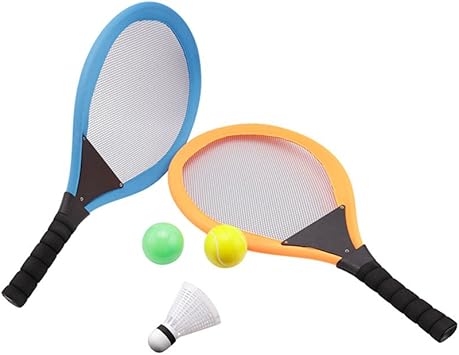 Starworld 2 In 1 Badminton Schlager Set Fur Kinder Indoor Outdoor Garten Strand Sport Play Game Spielzeug Fur Jungen Madchen Vor 3 Jahren Amazon De Sport Freizeit