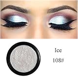 Creazy PHOERA Glitter Shimmering Colors Eyeshadow Metallic Eye Cosmetic (H)