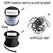 100ft - 3/8 inch PET Expandable Braided Sleeving – Black – Alex Tech Braided Cable Sleeve