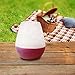Joyoldelf Silicone Wine Glasses 12oz, Set of 4 - Food Grade Clear Silicone & Dishwasher Safe- Red Wine or White Wine, Beer, Whiskey or Any Beverage - Will Never Break, for Camping, BBQ, Party