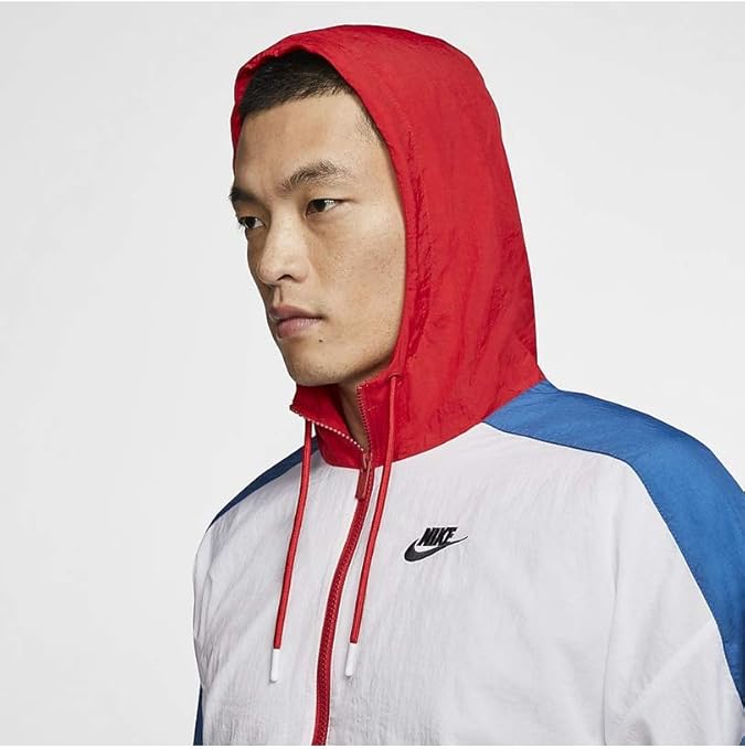 Amazon Co Jp ナイキ ウインドブレーカー ジャケット Cj4561 657 ｒｄ ６５７ ｘｌ スポーツ アウトドア