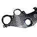Yamaha R6 99-02 SKUR REAL GENUINE Carbon Fiber Triple Tree Yoke Cover Top Clamp Scratch Protector Key Guard - S