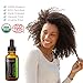 Organic Castor Oil USDA Certified Hair Regrowth Tonic Energizing Scalp Serum + eBook - Boost New Growth For Eyelashes, Hair, Eyebrows. Hair Loss Prevention Therapy + Cold Pressed Hexane-free