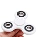 Huayang| Anti-Anxiety 360 Spinner Helps Focusing Fidget Toy ADHD Anxiety Autism Stress Reducer Fidget Hand Tri Spinner EDC Focus Toy for Kids & Adults Toy Kids Adult White 1