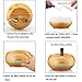 URPOWER Essential Oil Diffuser 230ml Aromatherapy Essential Oil Diffuser Humidifier, 7 Color LED Lights and Waterless Auto Shut-off-Wood Grain for Home Yoga