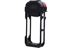 EBTOOLS Aluminum Alloy Camera Cage for 360 X4 Air, Protective Metal Frame with Cold Shoe Mount and 1/4 Screw Hole, Compatible