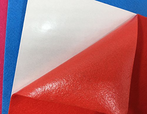 image for Gnognauq 10 pcs 7.9’’x11.8’’(20cmx30cm) 1mm Thick Sticky Back 