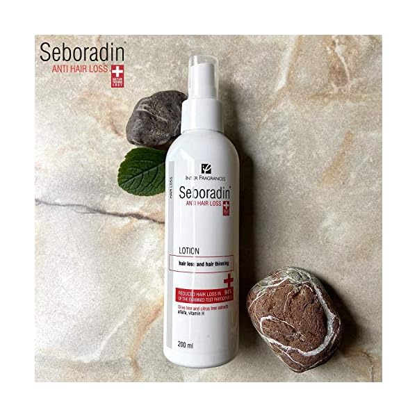 SEBORADIN FORTE Hair Lotion for Hair Loss, Hair Thinning Premium Lotion 200 ml | With Vitamins and Natural Extracts for…