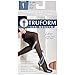 Truform Sheer Compression Stockings, 15-20 mmHg, Women's Thigh High Length, 20 Denier, Nude, Large