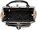MG Collection Aubrey Vintage Clasp Closure Doctor Shoulder Bag, Black, One Size