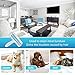 FOCUSPET Pet Hair Remover Dog&Cat Hair Lint Remover Brush Reusable Cleaner Remove Hair from Furniture, Carpets, Bedding and More with 4.5 inch Clean Brush