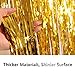 Cheers to 30 Years Banner, 30th Birthday Decorations for Women and Men, Gold Glitter Banner with Free 3.2 ft x 9.8 ft Metallic Tinsel Foil Fringe Curtains, Best Choice for Birthday Party Supplies