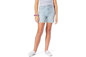 Signature by Levi Strauss & Co. Gold Label Girls' High Rise Cut-Off Short