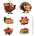 24 Pieces Thanksgiving Party Decorations Thanksgiving Sign Cutouts Thanksgiving Feast Party Supplies Centerpiece Sticks Table Cake Toppers Photo Booth Props with 6 Style Design