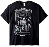 FEA Merchandising Men's Led Zeppelin Good Times Bad Times T-Shirt, Black, X-Large