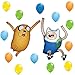 Adventure Time Party Supplies Balloon Decoration Finn and Jake Set