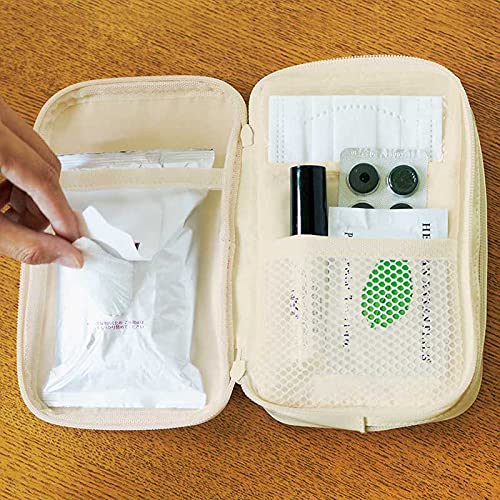 雑誌付録【リンネル11月号 オサムグッズ】整理上手なポケット充実ポーチ 2021年9月18日発売