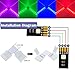 16.4 FT 5050 4Pin RGB LED Strip Extension Cable Connector Kit Include 4X Strip to Adapter,4X Strip to Strip Jumpers,2X L-Shape Connectors,2X T-Shape Connectors,4X Gapless Connectors