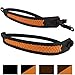 BronzeDog Genuine Leather Rifle Sling Braided Shotgun Strap Durable Hunting Shoulder Belt