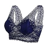 uxcell Big Girls Full Lace Pullover Elasticity Wirefree Padded Bra Tank Crop Tops