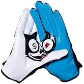 MASSOV EVO2 Women's Football Gloves - Sticky Lightweight Football Gloves with ProTac Palms, Mesh & 4D Sport Mesh for Elite Fit & Superior Breathability - Women