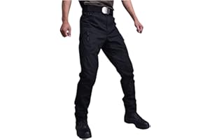 GENERIC Tactical Cargo Pants Men's Ripstop Cargo Pants Tactical Pants for Men Outdoor Waterproof Hiking Pants with Multi Pockets