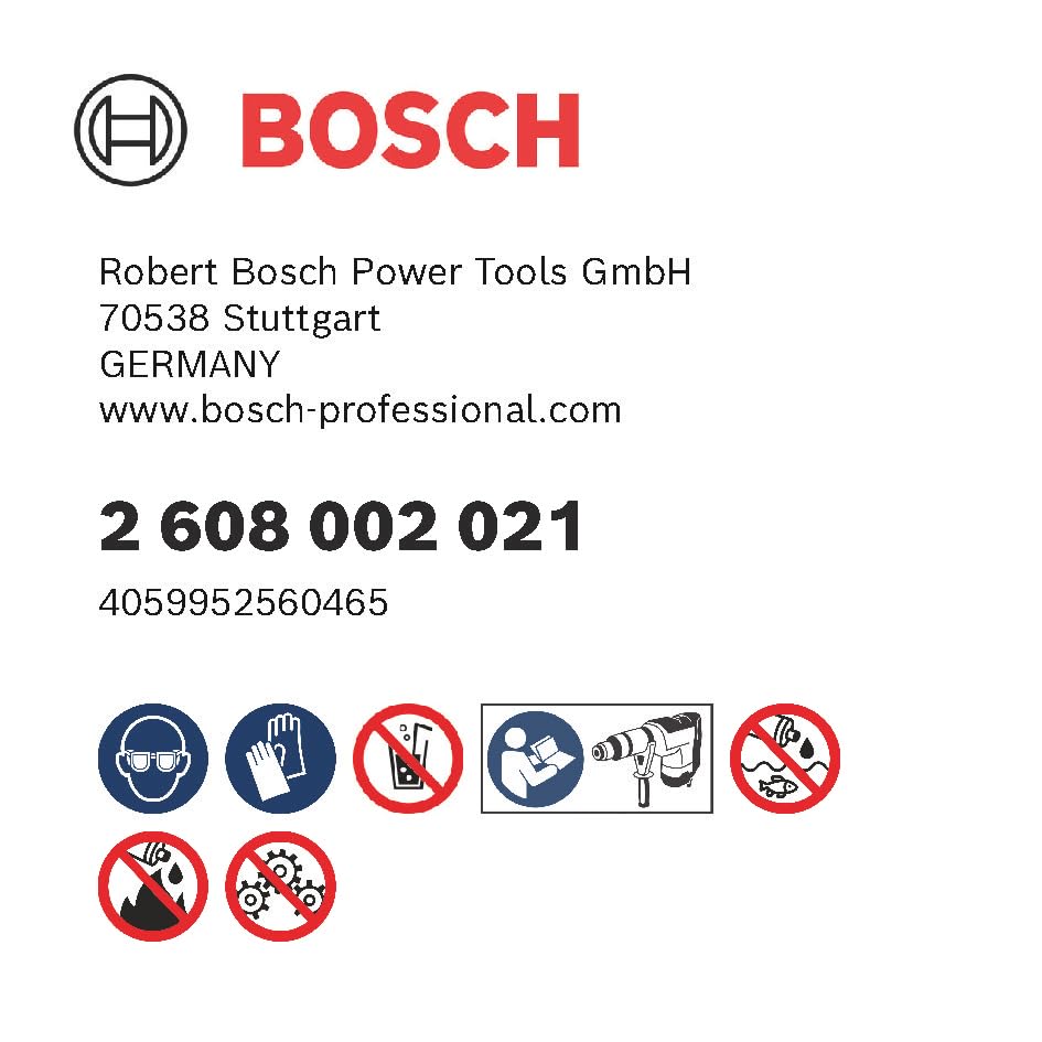 Bosch 1x PRO Grease für Bohrer- und Meißelschäfte (Ø mm, Professional Zubehör Bohrhammer, Abbruchhammer) 4