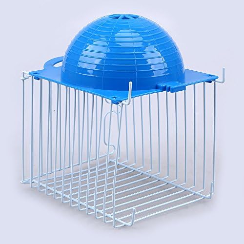 LANDGOO Bird Breeding Nest Cage with Hanging Basket for Parrot Small Birds Random Color