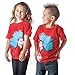 Bumkins Dr. Seuss Short Sleeve Toddler Tee, Red Thing 1, 4T