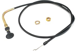 GEARLINTON 112-9753 Choke Cable for Toro Timecutter Lawn Mower SS5000 74365 74366 74374 74376 74386 74387 74398