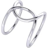 Finger Splint Trigger Finger Splint for Thumb Middle Finger Ring For Women Handmade Eye 925 Sterling Silver Splint Ring for Trigger Finger