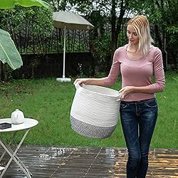 TerriTrophy 2pc Large Woven Storage Basket with