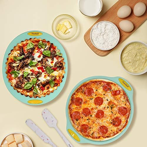 Aschef 15 en 1 casseroles en silicone outils de moule outils de cuisson ensemble pour muffin beignets pizza mousse gâteau pain tarte biscuit antiadhésif résistant à la chaleur sans BPA vert - Cuisine A Vivre Aschef 15 en 1 casseroles en silicone outils de moule outils de cuisson ensemble pour muffin beignets pizza mousse gâteau pain tarte biscuit antiadhésif résistant à la chaleur sans BPA vert