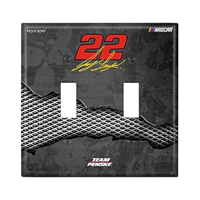 Joey Logano Double Toggle Light Switch Cover NASCAR