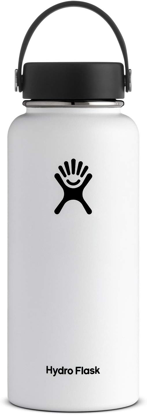 hydro flask 32 oz double wall vacuum insulated stainless steel leak proof sports water bottle