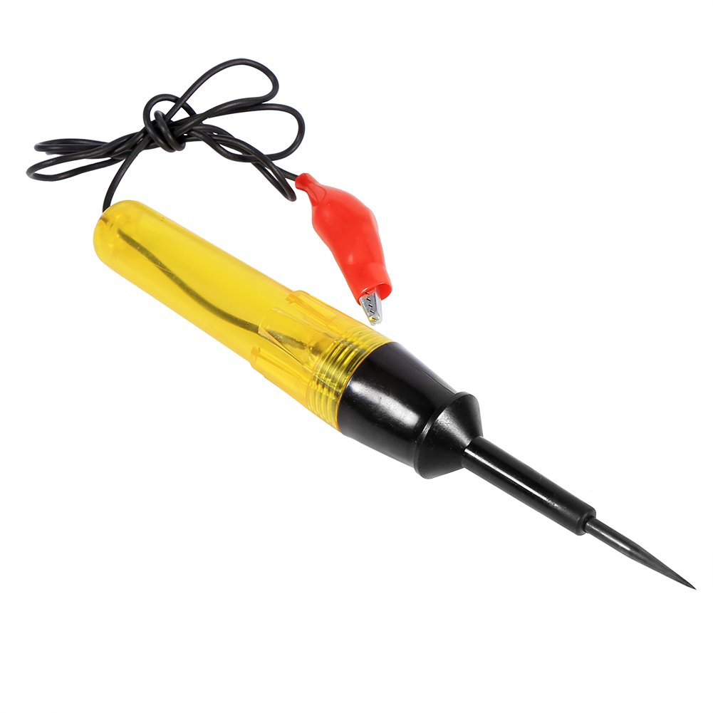 12v auto bulb screw ◈ Fydun Electrical Wire Circuit Tester 6V 12V 24V DC Volt Tester Probe Pen Voltage Circuit Tester for Car Truck Motorcycle